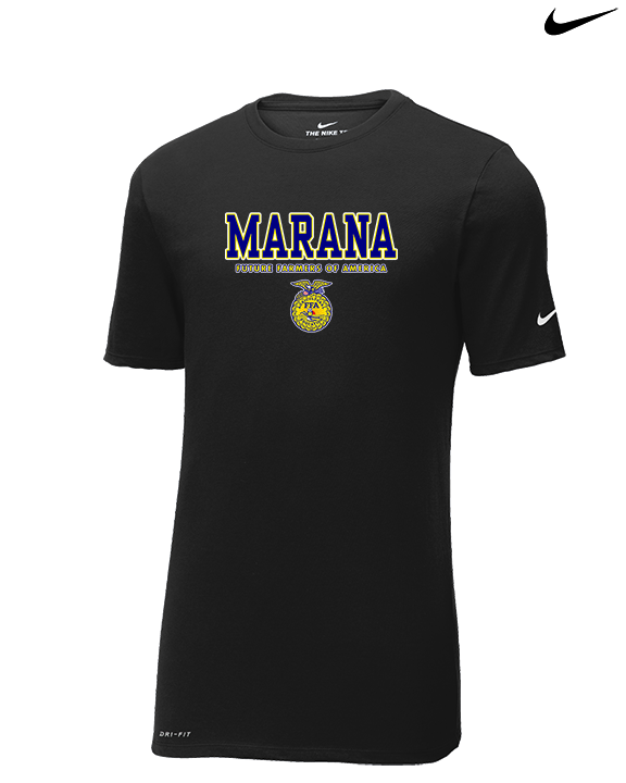 Marana HS FFA Block - Mens Nike Cotton Poly Tee