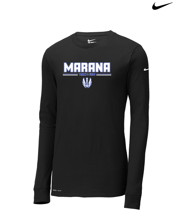 Marana HS Track & Field Keen - Mens Nike Longsleeve