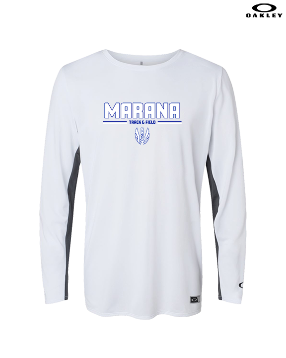 Marana HS Track & Field Keen - Mens Oakley Longsleeve