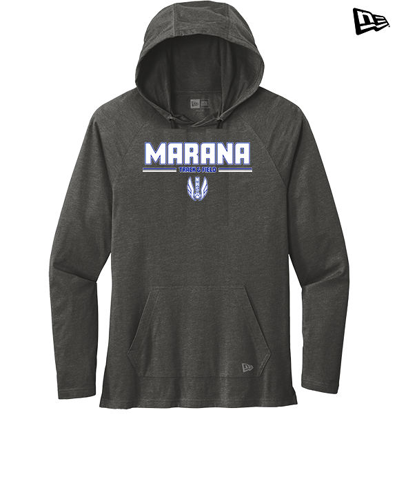 Marana HS Track & Field Keen - New Era Tri-Blend Hoodie