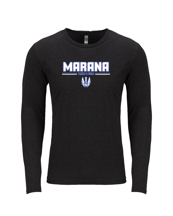 Marana HS Track & Field Keen - Tri - Blend Long Sleeve