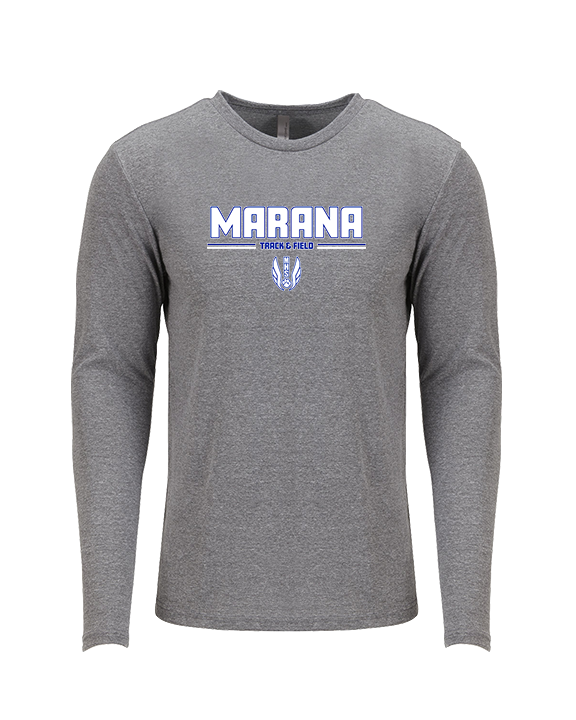 Marana HS Track & Field Keen - Tri - Blend Long Sleeve