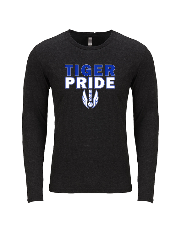 Marana HS Track & Field Pride - Tri - Blend Long Sleeve