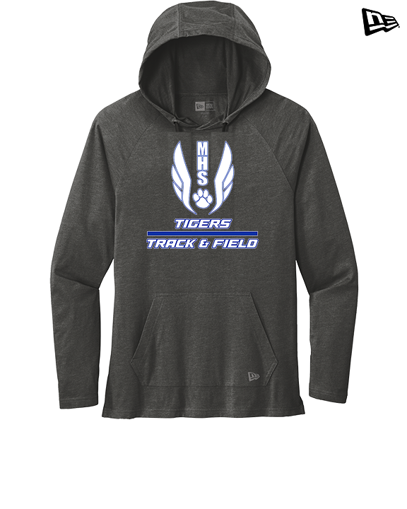 Marana HS Track & Field Split - New Era Tri-Blend Hoodie