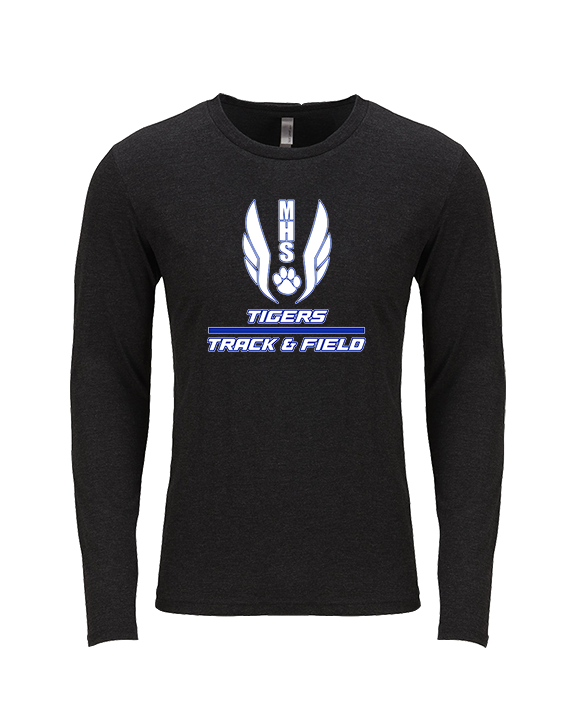 Marana HS Track & Field Split - Tri - Blend Long Sleeve