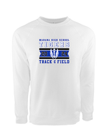 Marana HS Track & Field Stamp - Crewneck Sweatshirt