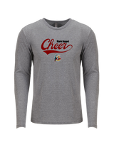 Mark Keppel HS Cheer Banner - Tri Blend Long Sleeve