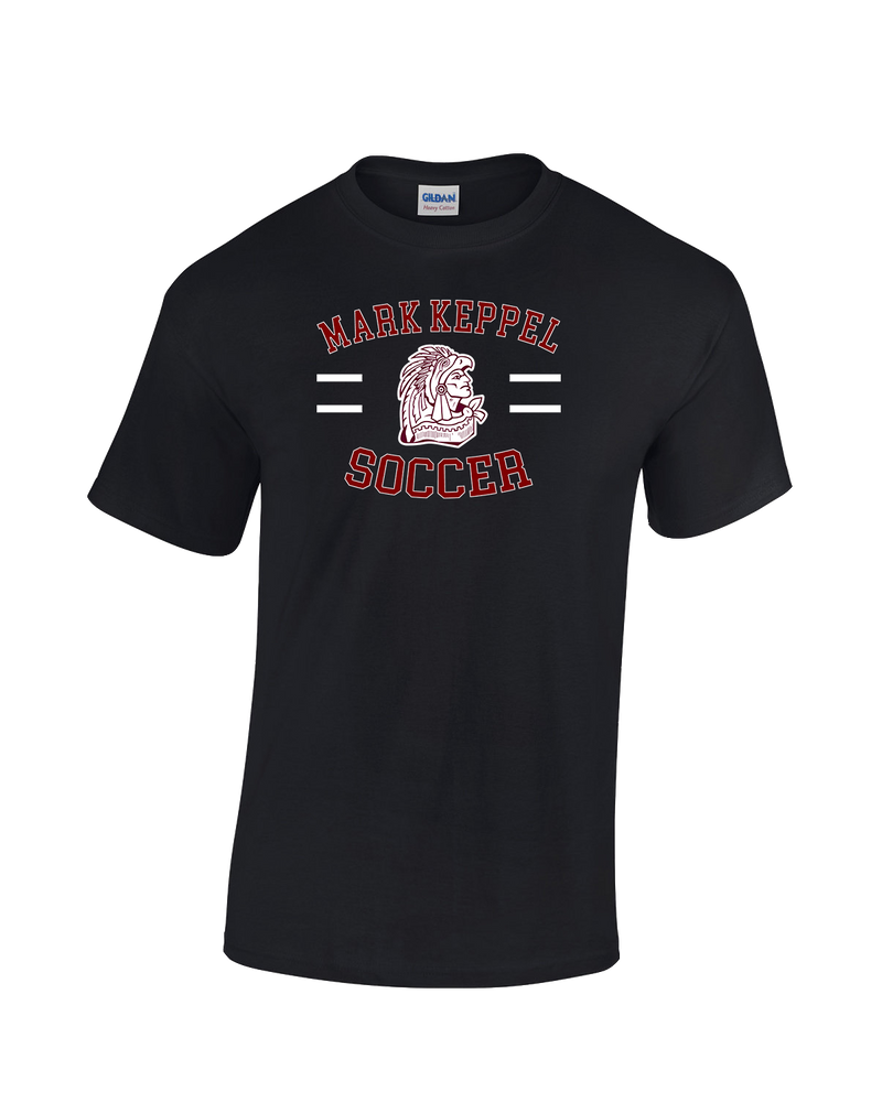 Mark Keppel HS Boys Soccer Curve - Cotton T-Shirt