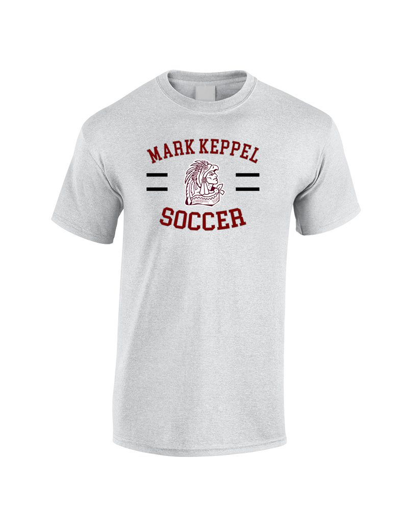 Mark Keppel HS Boys Soccer Curve - Cotton T-Shirt