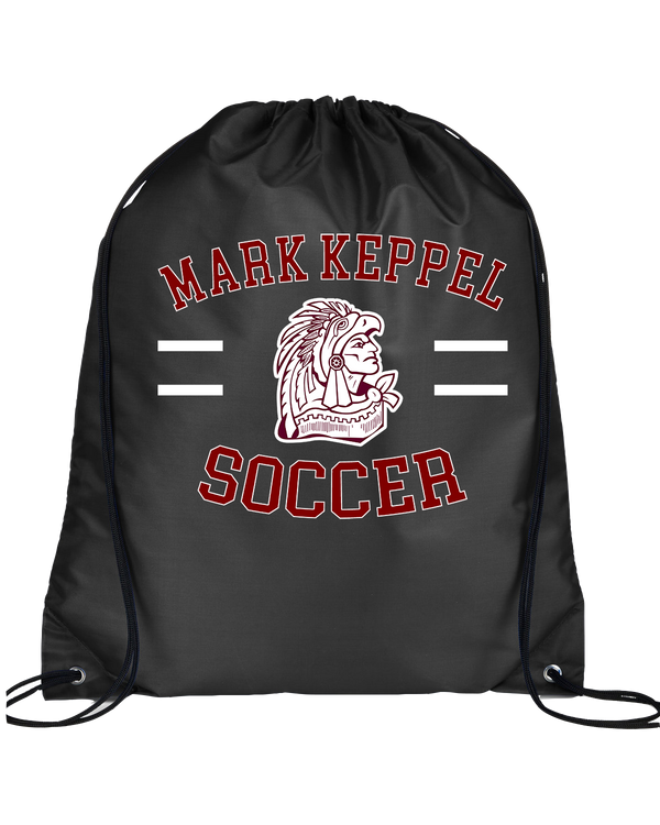 Mark Keppel HS Boys Soccer Curve - Drawstring Bag