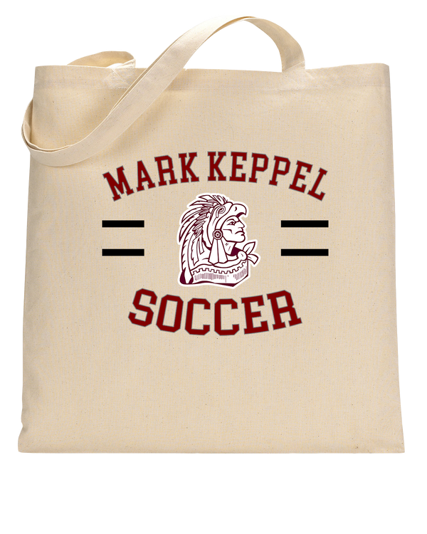 Mark Keppel HS Boys Soccer Curve - Tote Bag
