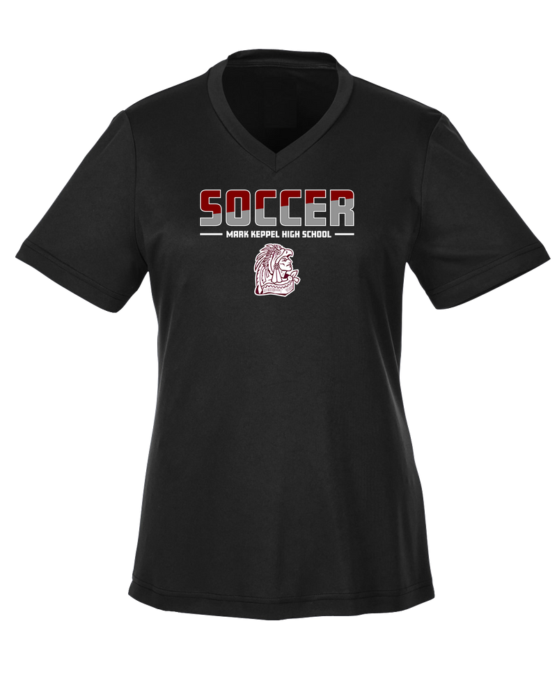 Mark Keppel HS Boys Soccer Not In Our House - Womens Performance Shirt