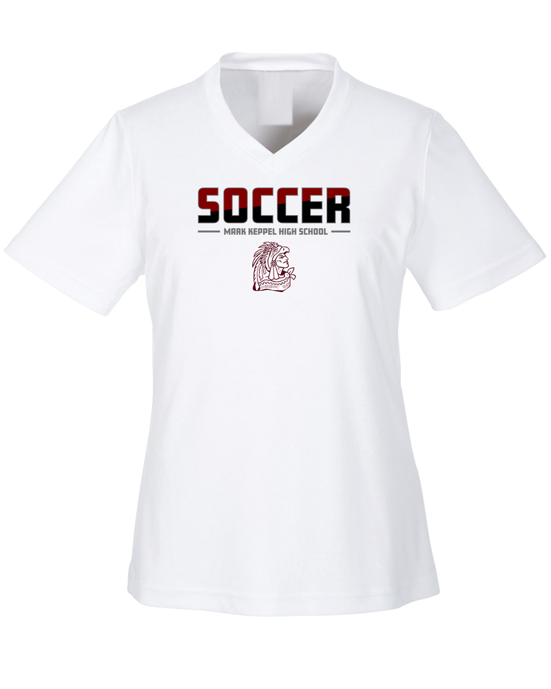 Mark Keppel HS Boys Soccer Not In Our House - Womens Performance Shirt