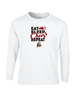 Mark Keppel HS Eat, Sleep, Cheer - Mens Cotton Long Sleeve
