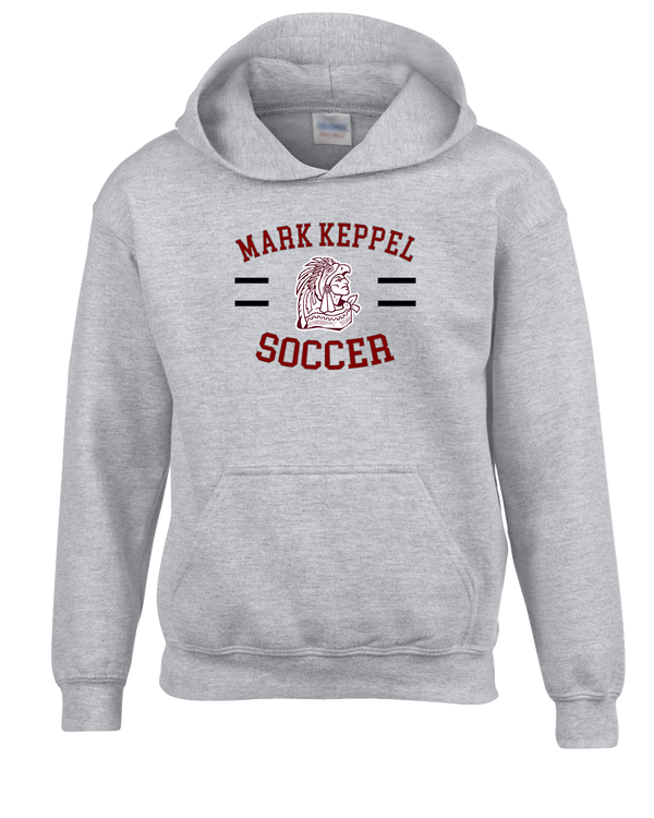 Mark Keppel HS Boys Soccer Curve - Cotton Hoodie