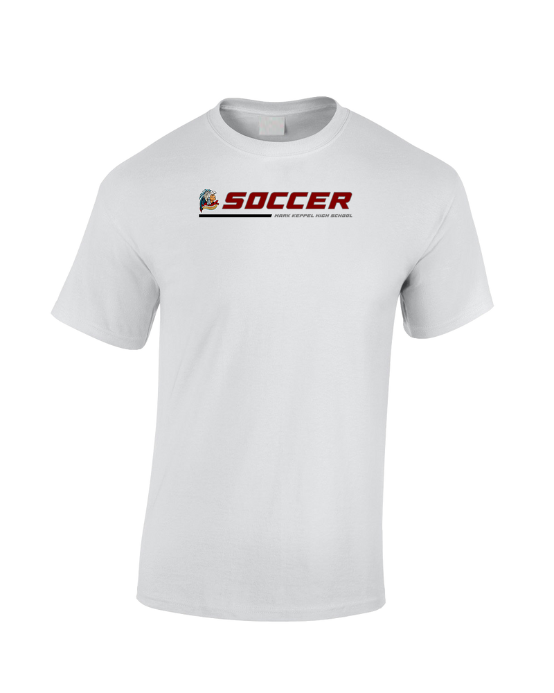 Mark Keppel HS Boys Soccer Lines - Cotton T-Shirt