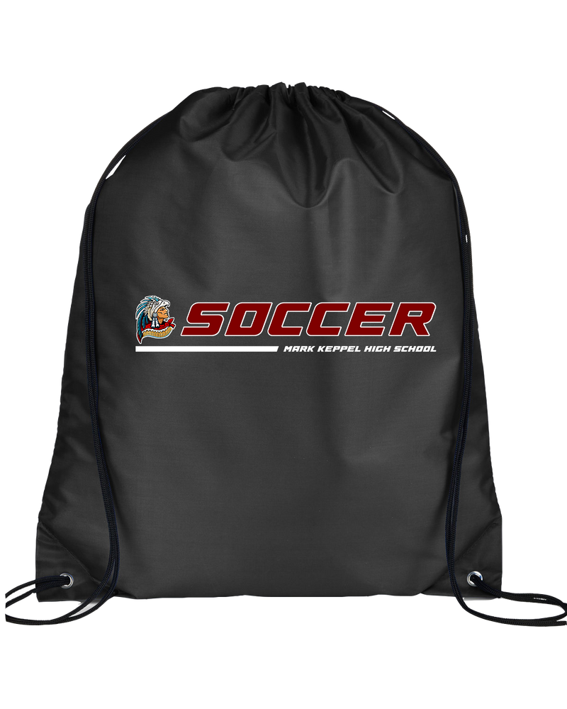 Mark Keppel HS Boys Soccer Lines - Drawstring Bag