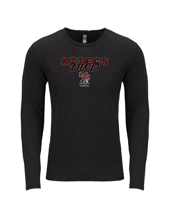 Mark Keppel HS Football Dad - Tri-Blend Long Sleeve