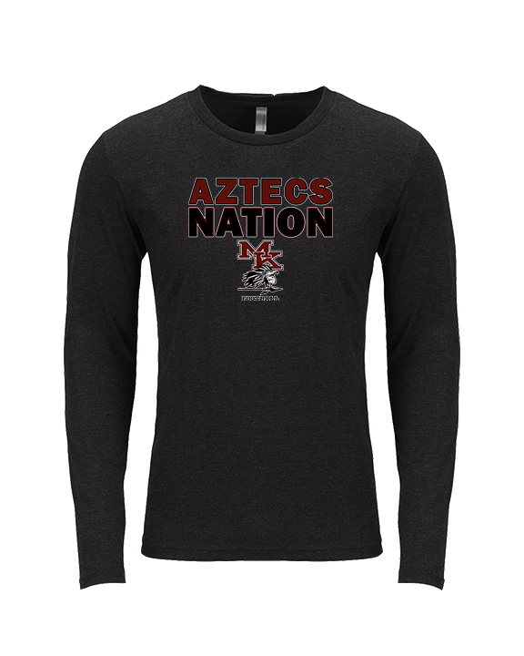 Mark Keppel HS Football Nation - Tri-Blend Long Sleeve