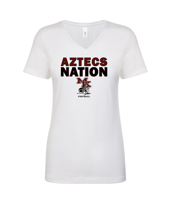 Mark Keppel HS Football Nation - Womens Vneck
