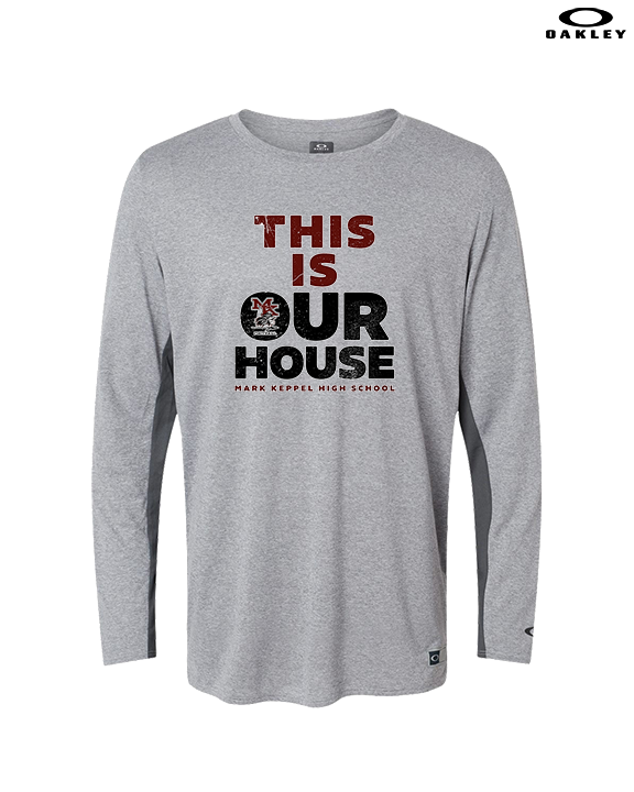 Mark Keppel HS Football TIOH - Mens Oakley Longsleeve