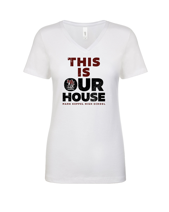 Mark Keppel HS Football TIOH - Womens Vneck