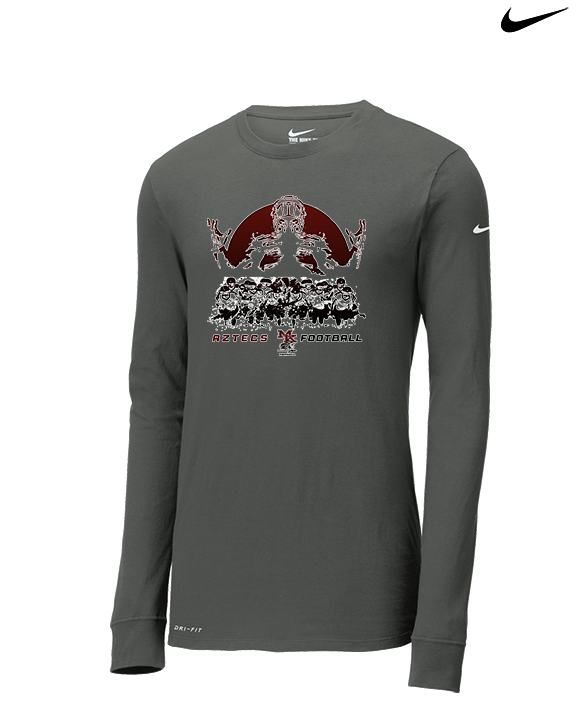 Mark Keppel HS Football Unleashed - Mens Nike Longsleeve