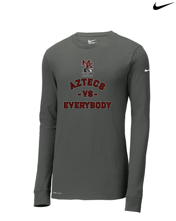 Mark Keppel HS Football Vs Everybody - Mens Nike Longsleeve