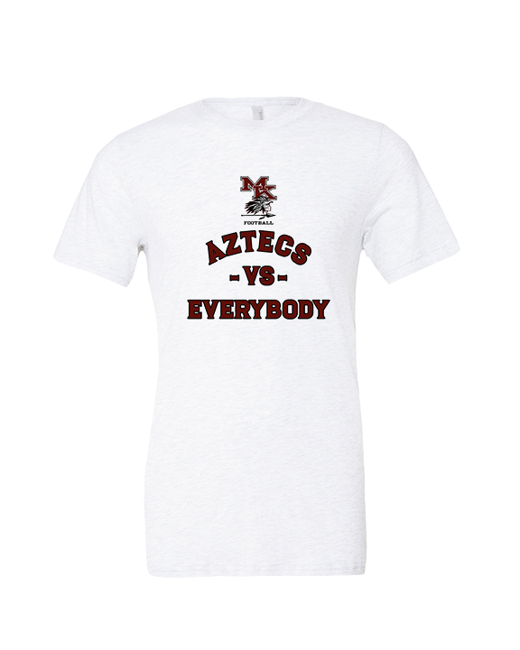 Mark Keppel HS Football Vs Everybody - Tri-Blend Shirt