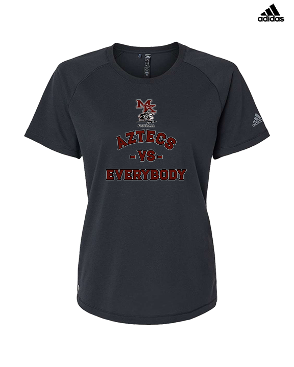 Mark Keppel HS Football Vs Everybody - Womens Adidas Performance Shirt