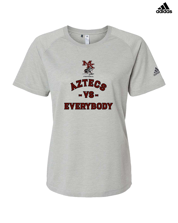 Mark Keppel HS Football Vs Everybody - Womens Adidas Performance Shirt
