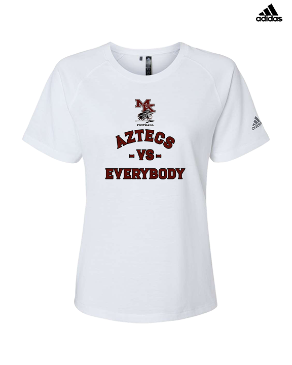 Mark Keppel HS Football Vs Everybody - Womens Adidas Performance Shirt