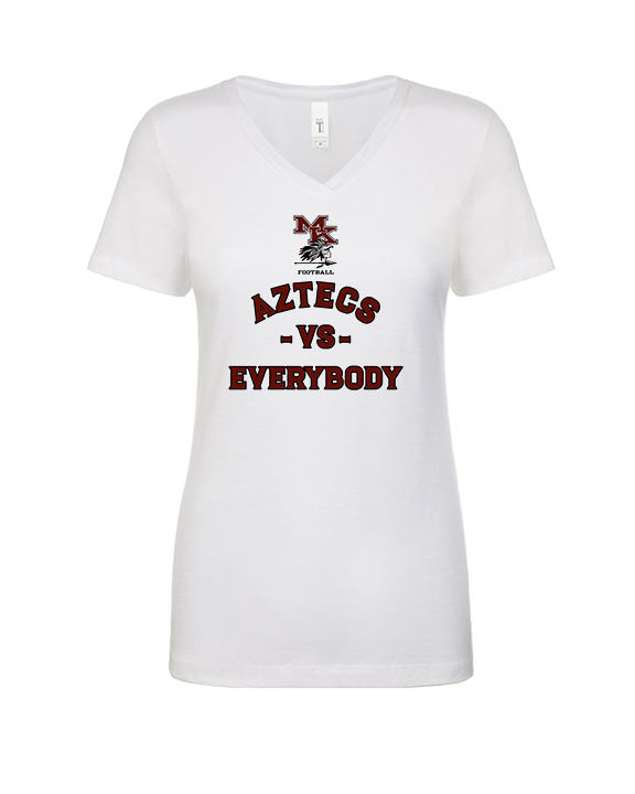 Mark Keppel HS Football Vs Everybody - Womens Vneck