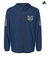 Marquette HS Boys Lacrosse Logo - Mens Adidas Full Zip Jacket