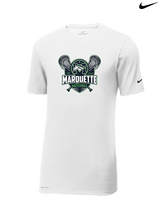 Marquette HS Boys Lacrosse Logo - Mens Nike Cotton Poly Tee