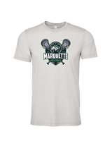 Marquette HS Boys Lacrosse Logo - Tri-Blend Shirt