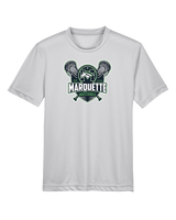 Marquette HS Boys Lacrosse Logo - Youth Performance Shirt