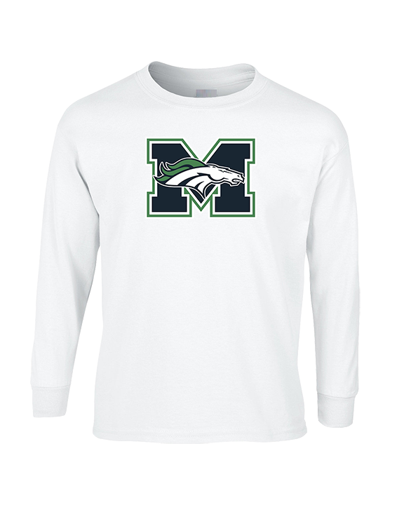 Marquette HS Boys Lacrosse Logo M - Cotton Longsleeve
