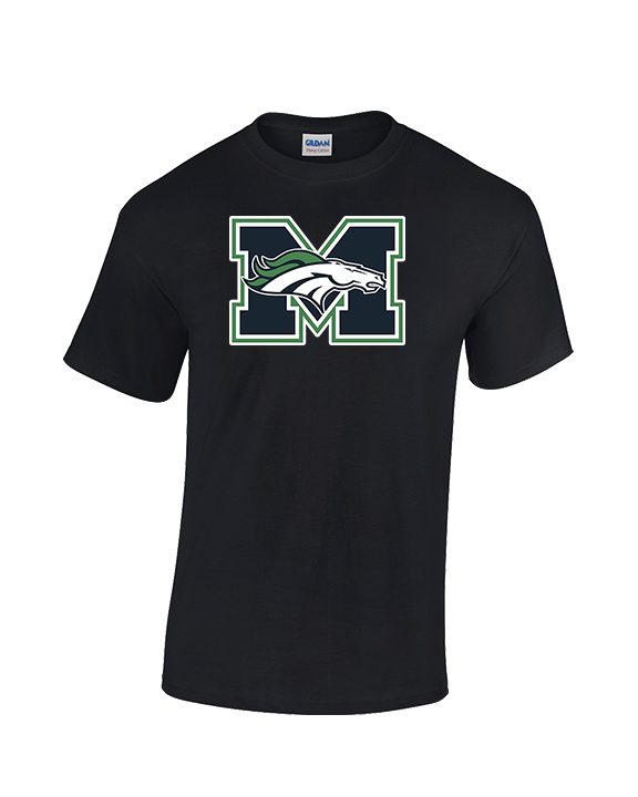 Marquette HS Boys Lacrosse Logo M - Cotton T-Shirt