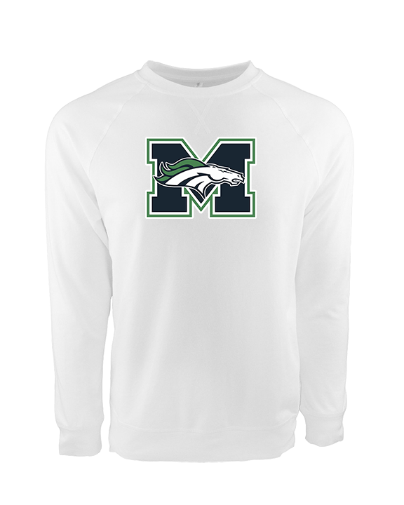 Marquette HS Boys Lacrosse Logo M - Crewneck Sweatshirt