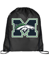 Marquette HS Boys Lacrosse Logo M - Drawstring Bag