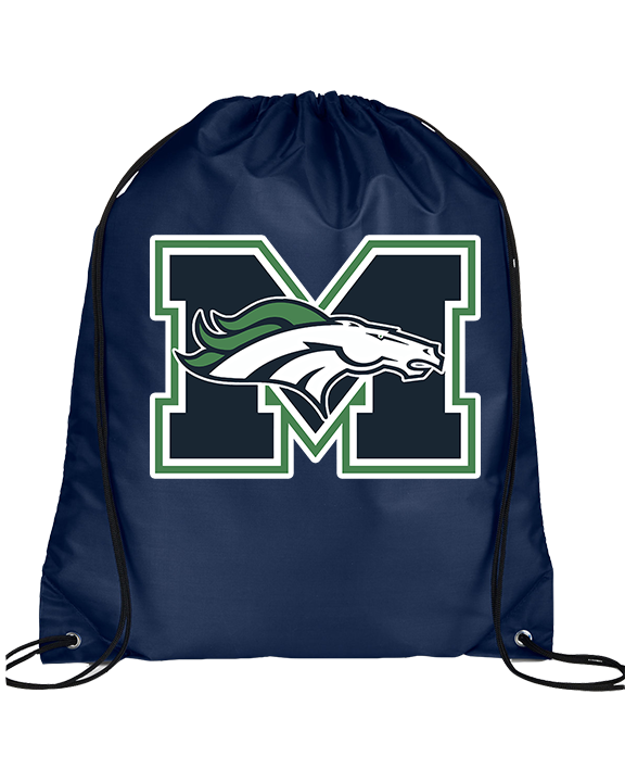 Marquette HS Boys Lacrosse Logo M - Drawstring Bag