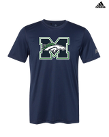 Marquette HS Boys Lacrosse Logo M - Mens Adidas Performance Shirt