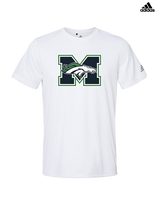 Marquette HS Boys Lacrosse Logo M - Mens Adidas Performance Shirt