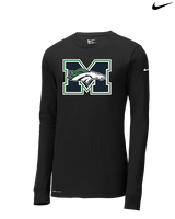 Marquette HS Boys Lacrosse Logo M - Mens Nike Longsleeve
