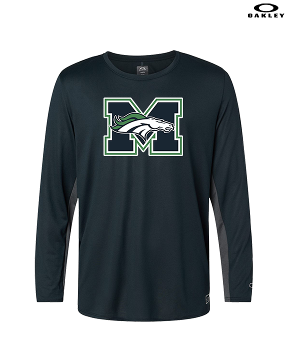 Marquette HS Boys Lacrosse Logo M - Mens Oakley Longsleeve
