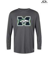 Marquette HS Boys Lacrosse Logo M - Mens Oakley Longsleeve