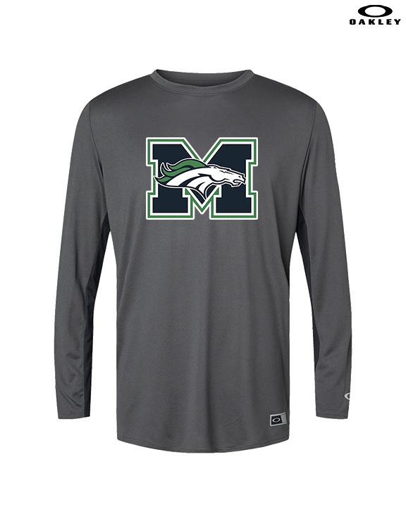Marquette HS Boys Lacrosse Logo M - Mens Oakley Longsleeve