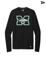 Marquette HS Boys Lacrosse Logo M - New Era Performance Long Sleeve