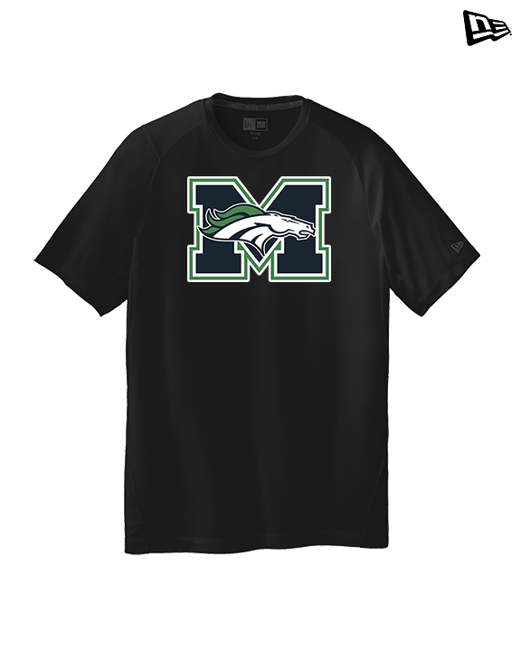 Marquette HS Boys Lacrosse Logo M - New Era Performance Shirt